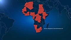 Coronavírus avança em África 