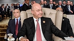 الرئيس العراقي برهم صالح خلال زيارته تونس - 2019/03/01