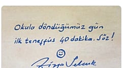 Milli Eğitim Bakanı Ziya Selçuk'un paylaşımı