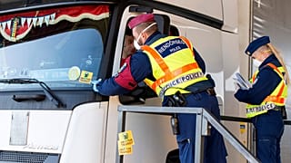 Koronavírus – Határellenőrzés Hegyeshalomnál