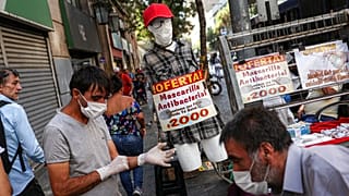 Virus Outbreak Chile