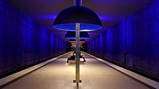 Leere U-Bahnstationen