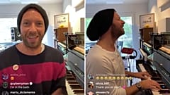Coldplay's Chris Martin on Instagram live
