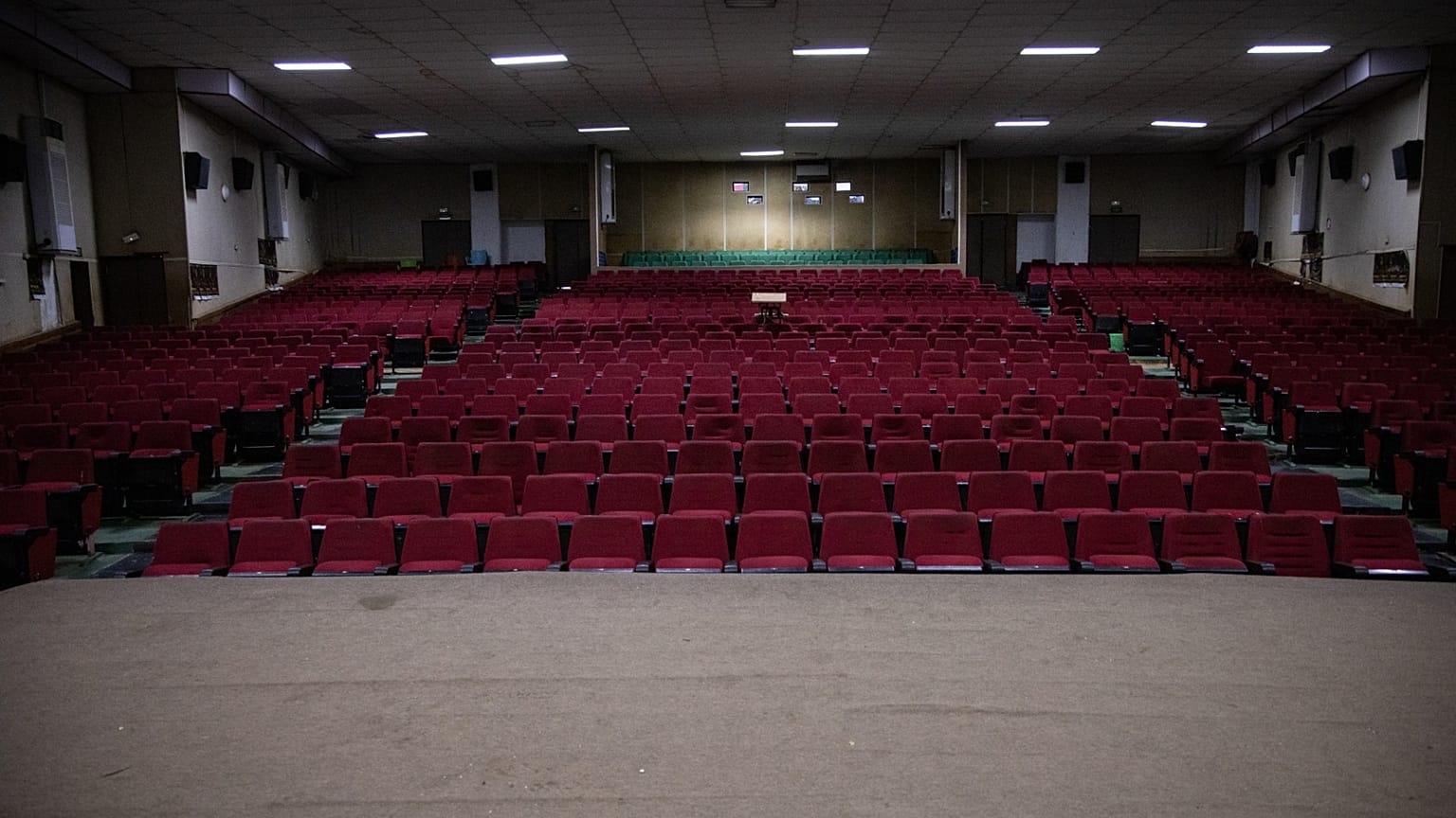 Image d'illustration - Un cinéma fermé pour cause de confinement à Ouagadougou au Burkina Faso le 16 mars 2020