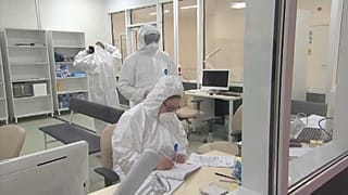 Инфекционная больница в Коммунарке.