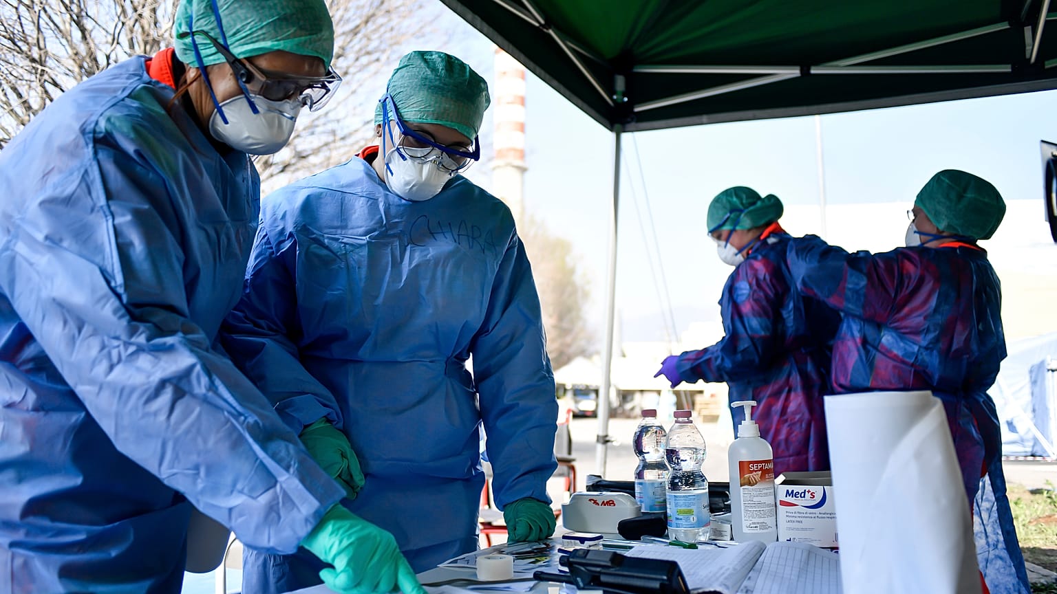 Italy Virus Outbreak