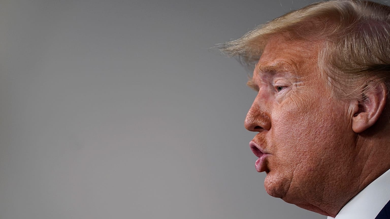 President Donald Trump speaks during press briefing with the coronavirus task force, at the White House, Thursday, March 19, 2020, in Washington