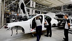 Moskova'da Mercedes-Benz'in otomobil fabrikası