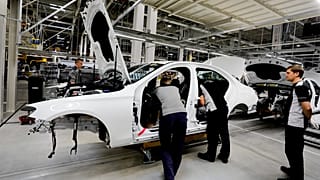 Moskova'da Mercedes-Benz'in otomobil fabrikası