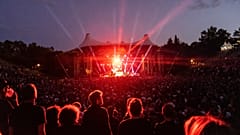 Live performance at a music festival