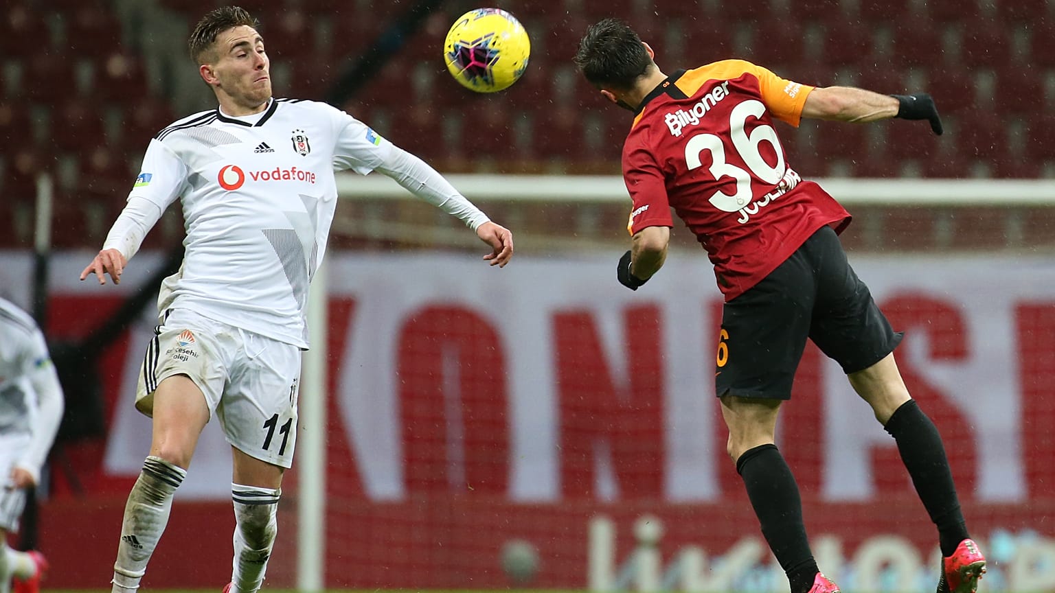 Süper Lig'in 26. haftasındaki derbide Galatasaray, Beşiktaş ile karşılaştı.