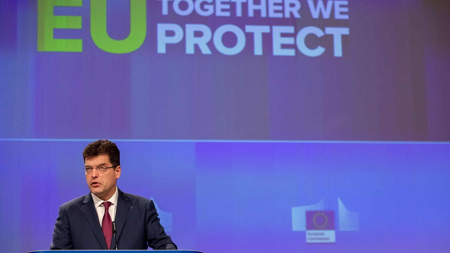 Le Commissaire européen chargé de la gestion des crises Janez Lenarčič