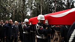 Suriye'de hayatını kaybeden Türk askeri için tören düzenlendi (arşiv) 