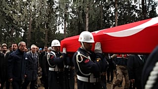 Suriye'de hayatını kaybeden Türk askeri için tören düzenlendi (arşiv) 