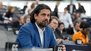 Deutsch Tamás, a FIDESZ-KDNP képviselője az Európai Parlament (EP) plenáris ülésén Strasbourgban 2019. július 16-án.