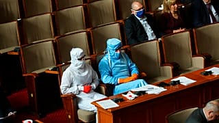 Virus Outbreak Bulgaria Parilament