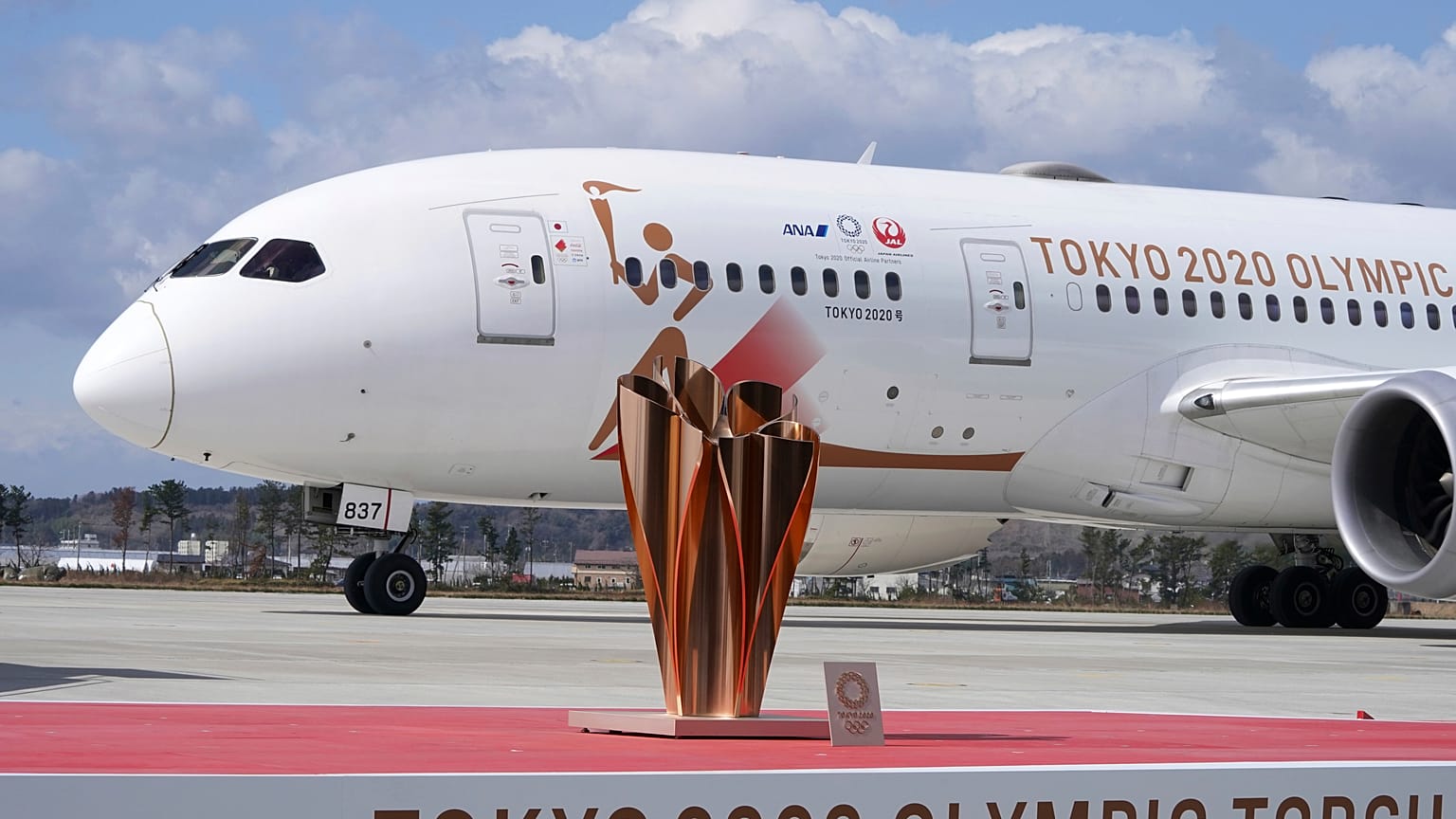 La llama de los Juegos Olímpicos de Tokio 2020 ha llegado a Japón