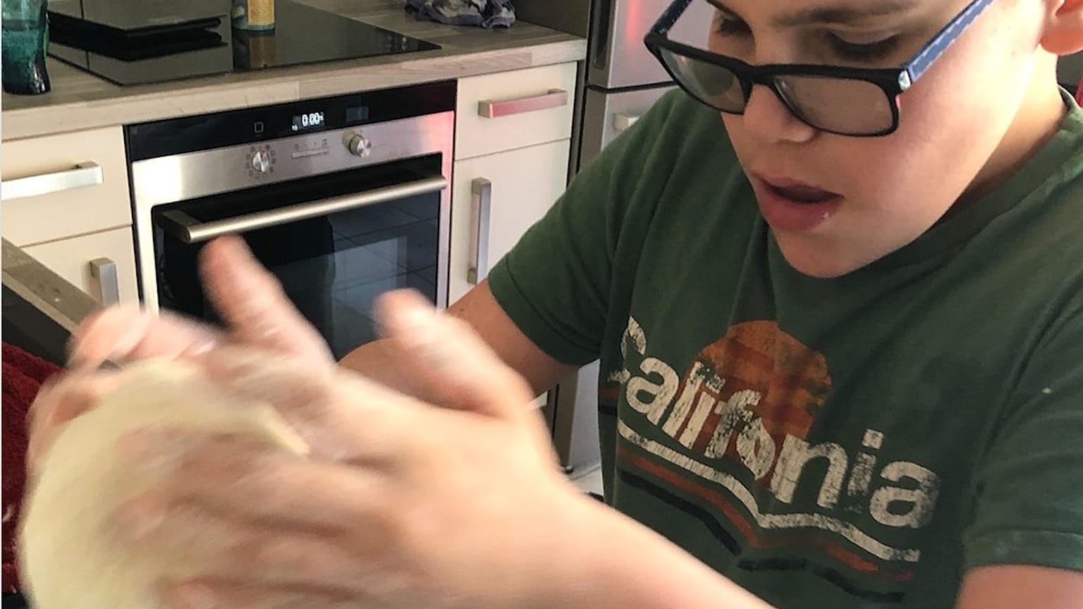 Kylian has an Autism Spectrum Disorder (ASD).