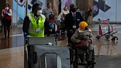 Aeroporto internacional O.R. Tambo , em Joanesburgo, África do Sul