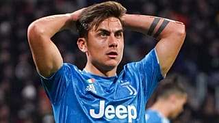 Juventuslu golcü oyuncu Paulo Dybala