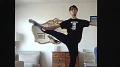 Dancers determined to continue practice in confinement