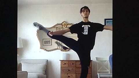 Dancers determined to continue practice in confinement