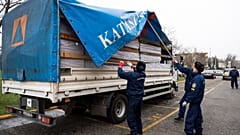 Segélyszállítmányt indított a katasztrófavédelem a földrengés sújtotta Horvátországba