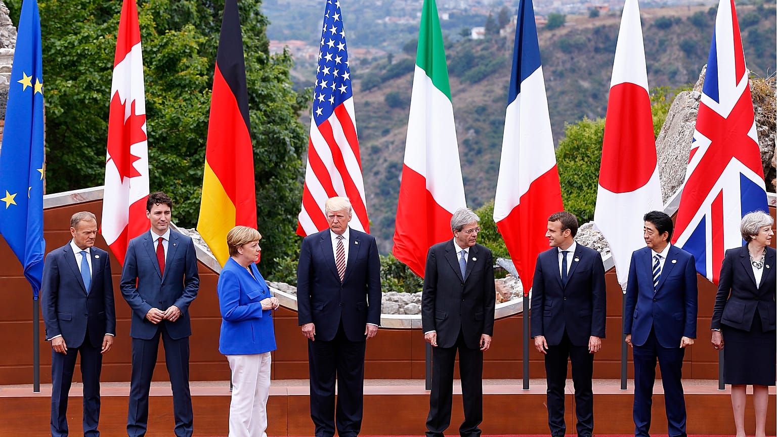 G7 liderler zirvesi (Arşiv)