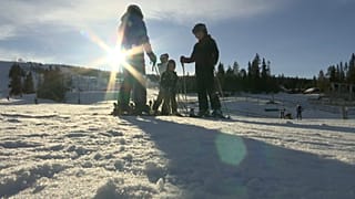 Skipiste in Sälen