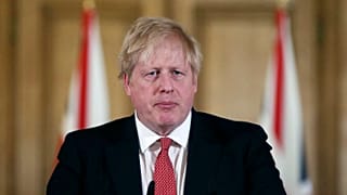 British Prime Minister Boris Johnson at Downing Street in London, March 22, 2020.