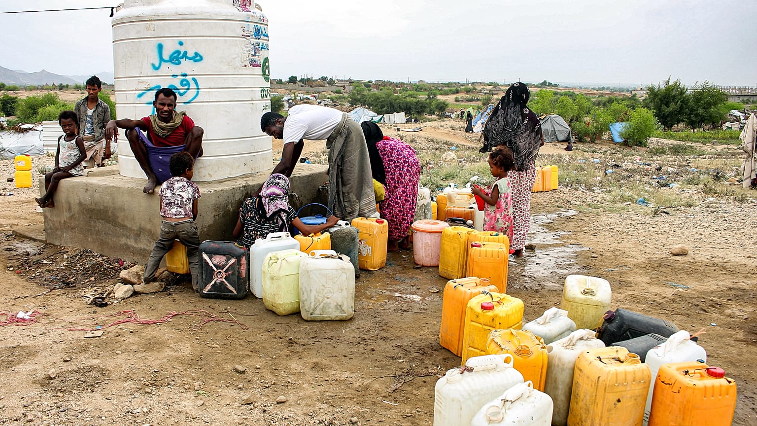 أزمة المياه في اليمن