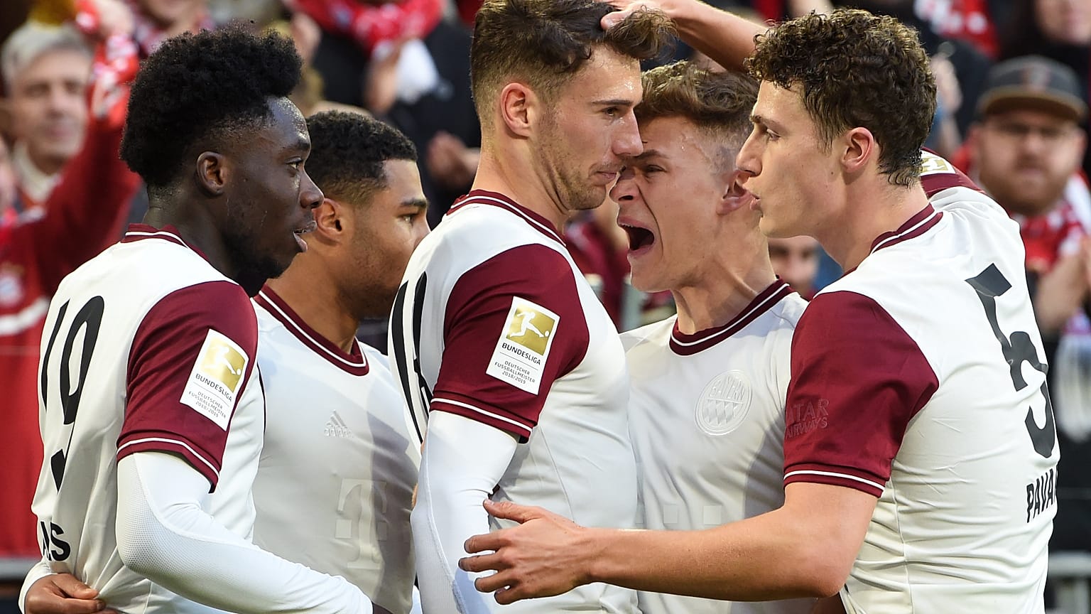 لاعبو نادي بايرن ميونيخ الألماني