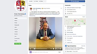 Screenshot Facebook
