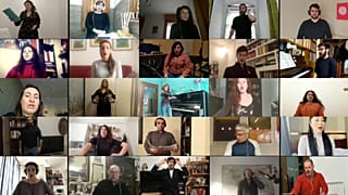 Il "Va' pensiero" dell'International Opera Choir per esorcizzare la pandemia