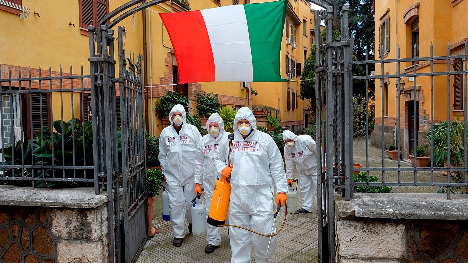 Virus Outbreak Italy
