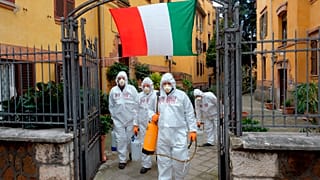 Virus Outbreak Italy