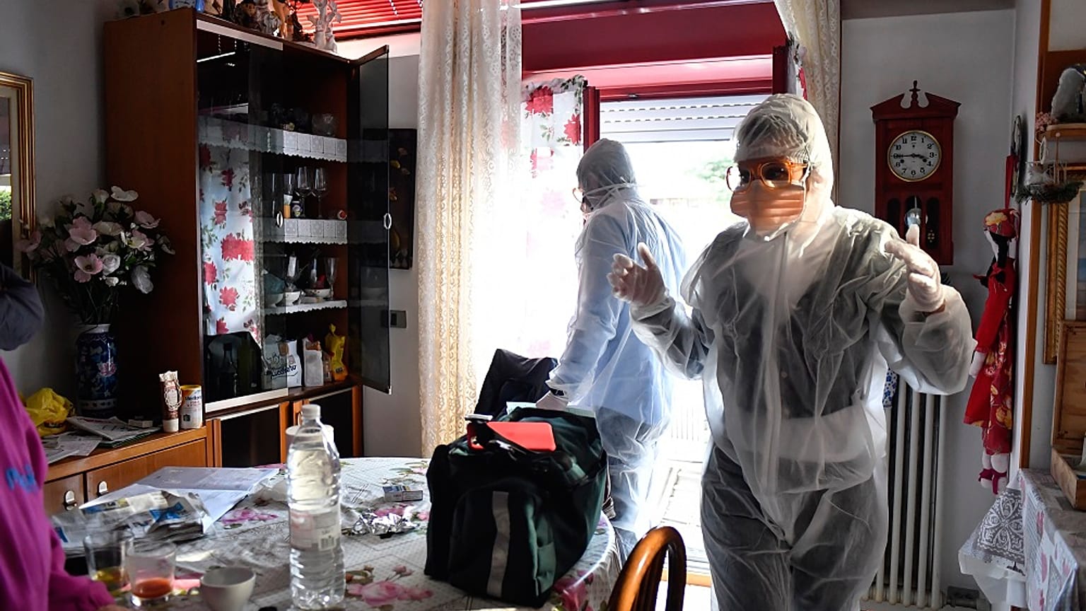 APTOPIX Italy Virus Outbreak