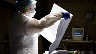 Virus Outbreak Eastern France