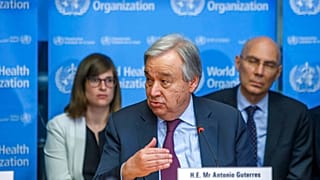UN-Generalsekretär Guterres: "Wir sind Ihnen alle dankbar"