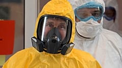 Virus Outbreak Russia Putin