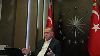 Türkiye Cumhurbaşkanı ve AK Parti Genel Başkanı Recep Tayyip Erdoğan