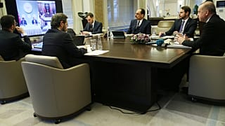 Erdoğan, Koronavirüs Bilim Kurulu Toplantısına video konferansla katıldı