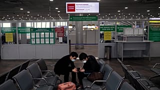 APTOPIX Russia Virus Outbreak