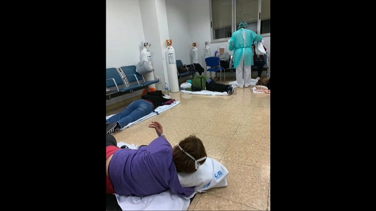 El espeluznante paseo por el hospital Severo Ochoa de Madrid 