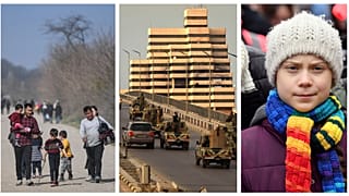 Un battaglione fedele al generale libico Khalifa Hafta pattuglia le strade di Bengasi il 21 marzo 2020
