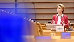 Von der Leyen: "Liebe und Mitgefühl sind ansteckender als das Virus"