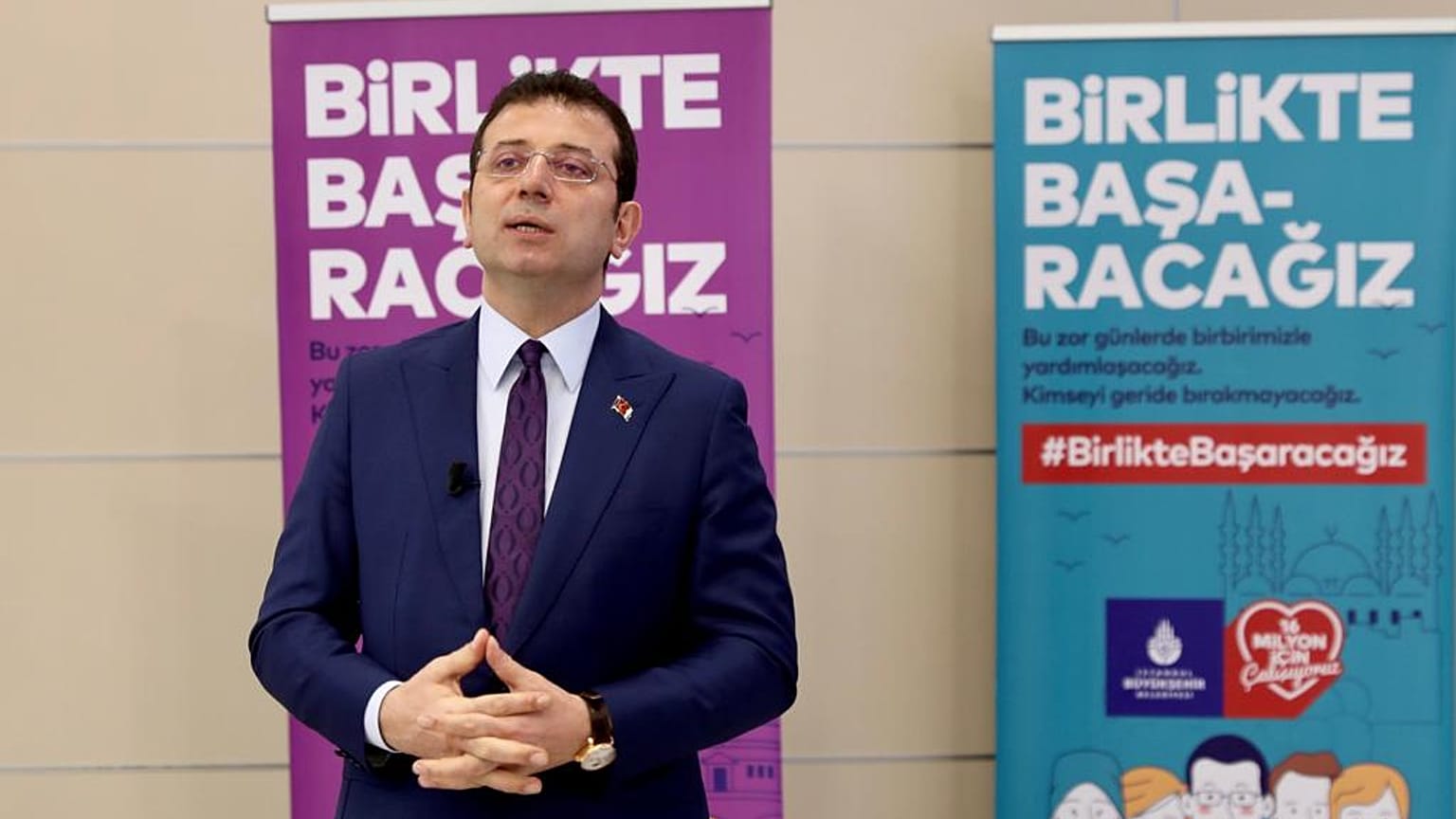 İstanbul Büyükşehir Belediye (İBB) Başkanı Ekrem İmamoğlu