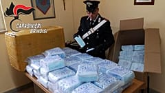 Coronavirus: Italian police arrest two men for stealing over 8,000 face masks