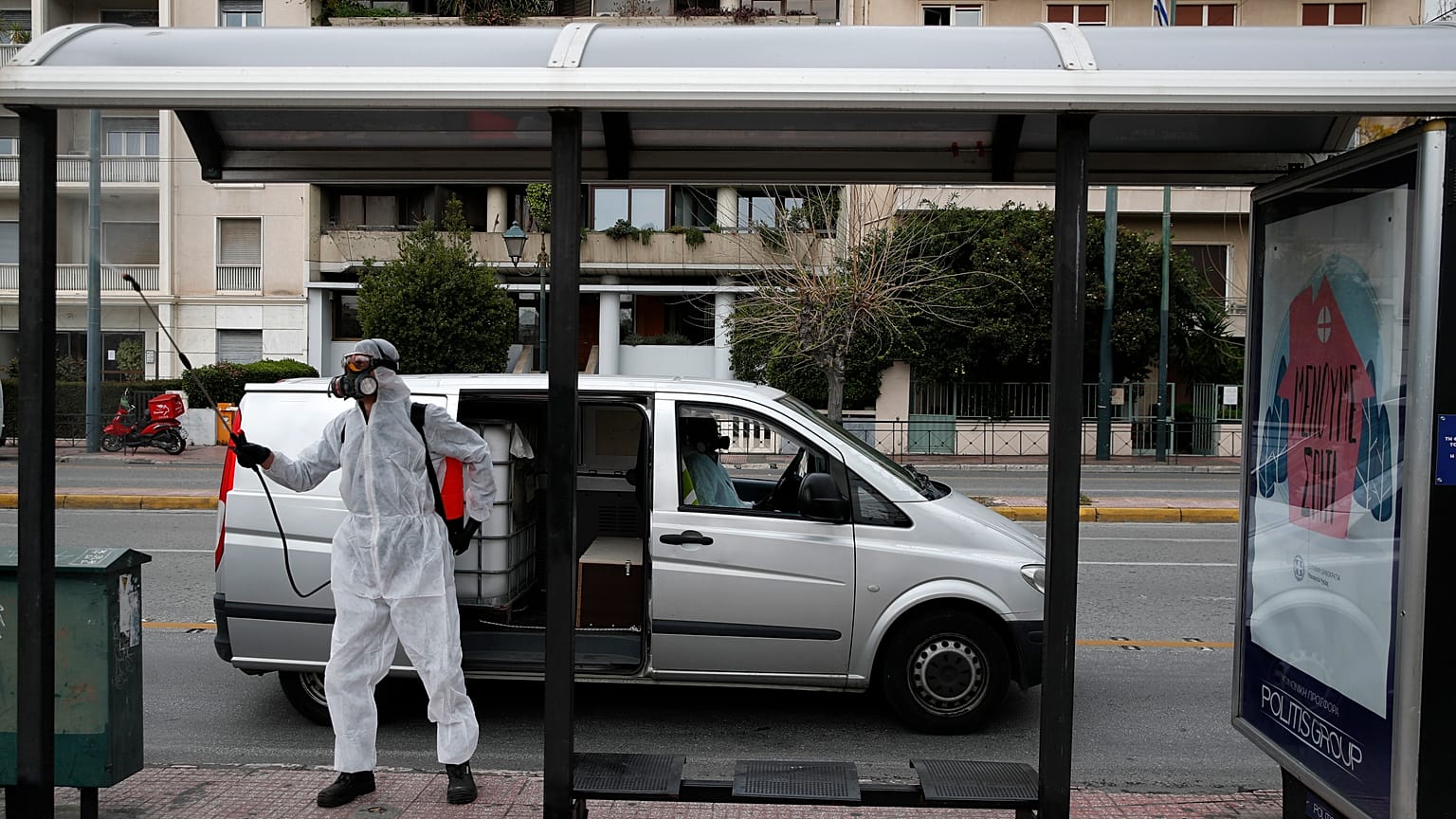 Virus Outbreak Greece