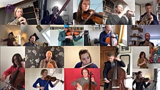 Confinement concerto as isolating musicians play Beethoven from home